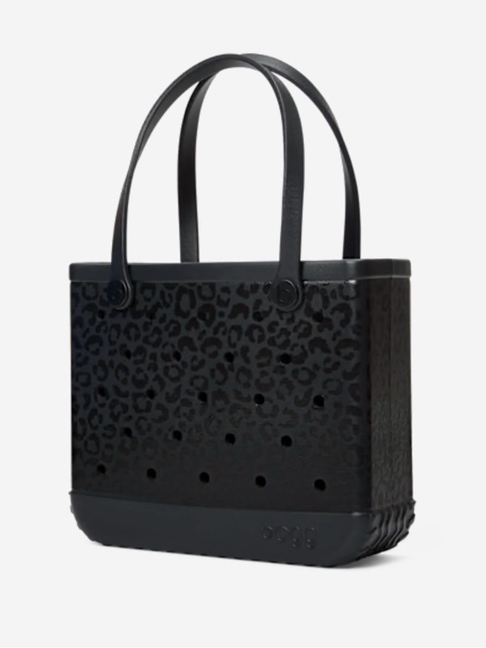 BOGG BAG Handbags - BOGG BABY BAG Black Leopard-Print Tote